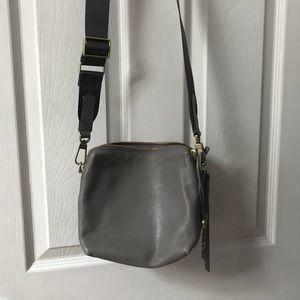 Grey medium Fossil crossbody